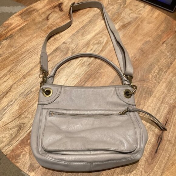 Fossil leather cross body bag - Picture 1 of 4